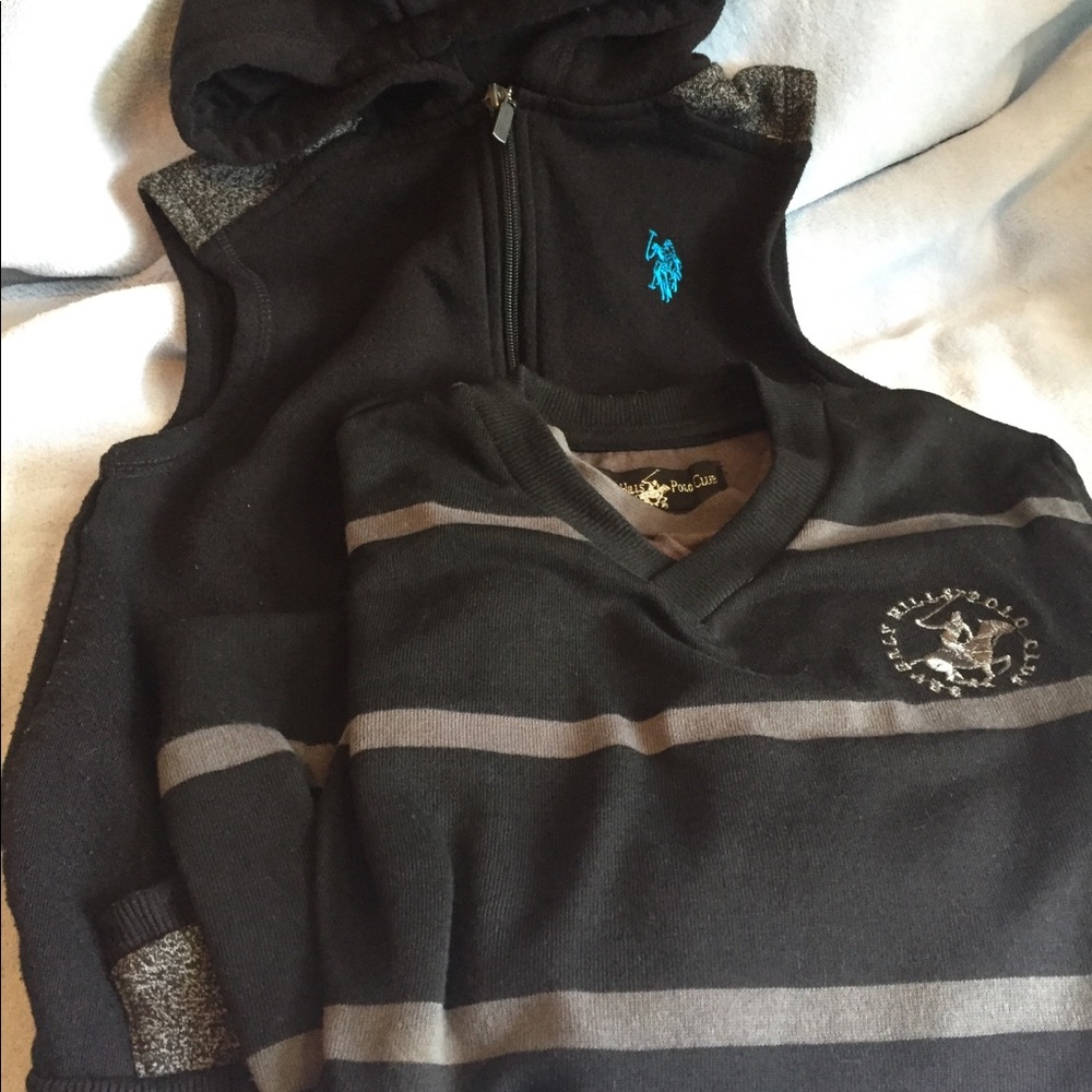 Sweater and hoodie vest